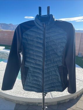 32 Degrees Women’s Quilted Hybrid Jacket - Lightweight Insulated Jacket.